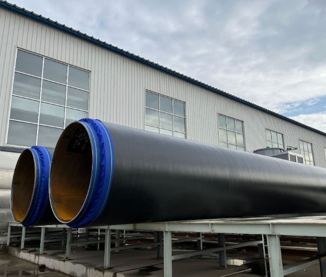 仁化喷涂缠绕聚氨酯保温管